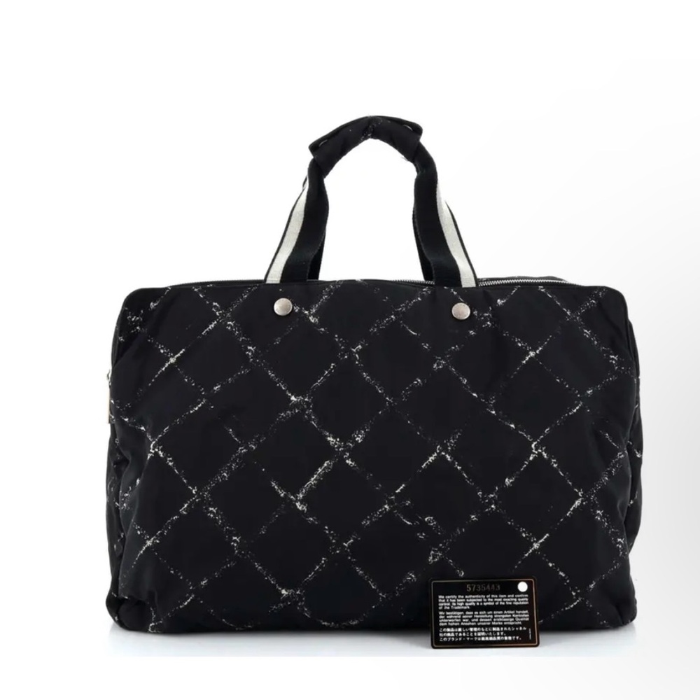 Chanel Travel Line Boston Weekender Bag